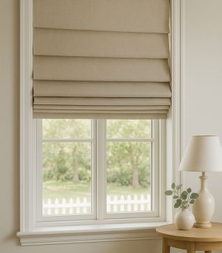 Custom Roman Window Shades_ The Elegant Choice for Timeless Interiors - Latreia Home Solutions